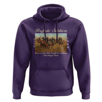 Buffalo Soldiers Black Cavalry 1866 Hoodie African American Military History Black History Gift