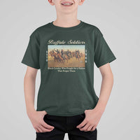 Buffalo Soldiers Black Cavalry 1866 T Shirt For Kid African American Military History Black History Gift