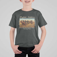 Buffalo Soldiers Black Cavalry 1866 T Shirt For Kid African American Military History Black History Gift