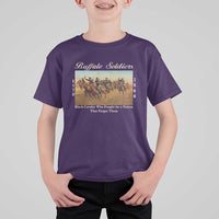 Buffalo Soldiers Black Cavalry 1866 T Shirt For Kid African American Military History Black History Gift
