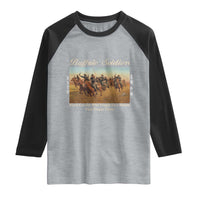 Buffalo Soldiers Black Cavalry 1866 Raglan Shirt African American Military History Black History Gift