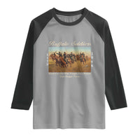 Buffalo Soldiers Black Cavalry 1866 Raglan Shirt African American Military History Black History Gift