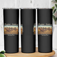 Buffalo Soldiers Black Cavalry 1866 Skinny Tumbler African American Military History Black History Gift