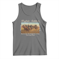 Buffalo Soldiers Black Cavalry 1866 Tank Top African American Military History Black History Gift