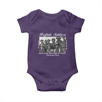 Buffalo Soldiers 1866 African American Cavalry Baby Onesie Black History Military Heritage Gift
