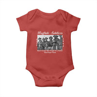 Buffalo Soldiers 1866 African American Cavalry Baby Onesie Black History Military Heritage Gift