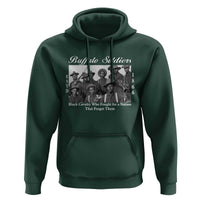 Buffalo Soldiers 1866 African American Cavalry Hoodie Black History Military Heritage Gift