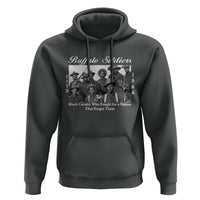 Buffalo Soldiers 1866 African American Cavalry Hoodie Black History Military Heritage Gift