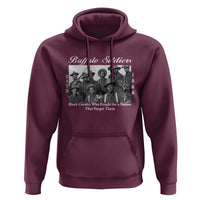 Buffalo Soldiers 1866 African American Cavalry Hoodie Black History Military Heritage Gift
