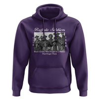 Buffalo Soldiers 1866 African American Cavalry Hoodie Black History Military Heritage Gift
