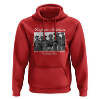 Buffalo Soldiers 1866 African American Cavalry Hoodie Black History Military Heritage Gift