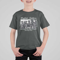 Buffalo Soldiers 1866 African American Cavalry T Shirt For Kid Black History Military Heritage Gift