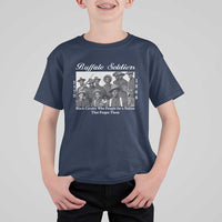 Buffalo Soldiers 1866 African American Cavalry T Shirt For Kid Black History Military Heritage Gift