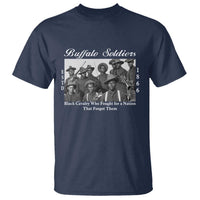 Buffalo Soldiers 1866 African American Cavalry T Shirt Black History Military Heritage Gift