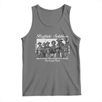 Buffalo Soldiers 1866 African American Cavalry Tank Top Black History Military Heritage Gift
