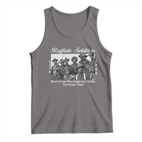 Buffalo Soldiers 1866 African American Cavalry Tank Top Black History Military Heritage Gift