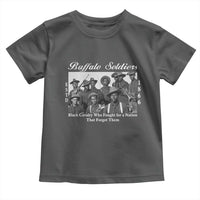Buffalo Soldiers 1866 African American Cavalry Toddler T Shirt Black History Military Heritage Gift