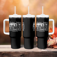 Buffalo Soldiers 1866 African American Cavalry Tumbler With Handle Black History Military Heritage Gift