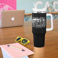 Buffalo Soldiers 1866 African American Cavalry Tumbler With Handle Black History Military Heritage Gift