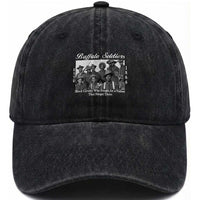Buffalo Soldiers 1866 African American Cavalry Washed Cotton Baseball Cap Black History Military Heritage Gift