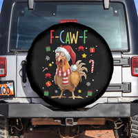 Funny F Caw F Chicken Joke Gift Spare Tire Cover Christmas Gift - Wonder Print Shop