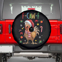 Funny F Caw F Chicken Joke Gift Spare Tire Cover Christmas Gift - Wonder Print Shop