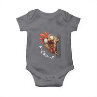 F-Caw-F Chicken Joke Baby Onesie Funny Screaming Gift - Wonder Print Shop