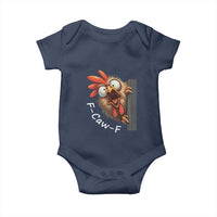 F-Caw-F Chicken Joke Baby Onesie Funny Screaming Gift - Wonder Print Shop