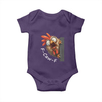 F-Caw-F Chicken Joke Baby Onesie Funny Screaming Gift - Wonder Print Shop
