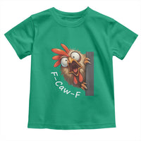 F-Caw-F Chicken Joke Toddler T Shirt Funny Screaming Gift - Wonder Print Shop