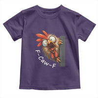 F-Caw-F Chicken Joke Toddler T Shirt Funny Screaming Gift - Wonder Print Shop