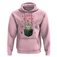 Merry F-Caw-F Chicken Hoodie Funny Christmas Gift - Wonder Print Shop