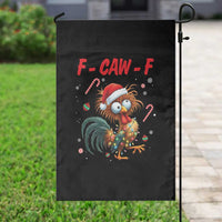 Funny F Caw F Chicken Meme Garden Flag Christmas Gift - Wonder Print Shop