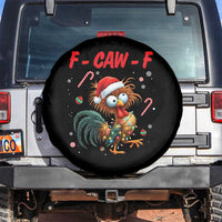 Funny F Caw F Chicken Meme Spare Tire Cover Christmas Gift - Wonder Print Shop