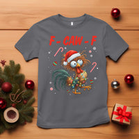 Funny F Caw F Chicken Meme T Shirt Christmas Gift - Wonder Print Shop