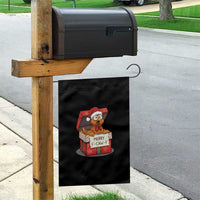 Merry F Caw F Santa Chicken Garden Flag Funny Christmas Gift - Wonder Print Shop