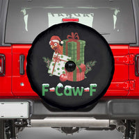 F Caw F Chicken Spare Tire Cover Funny Farm Life Holiday Gift - Wonder Print Shop