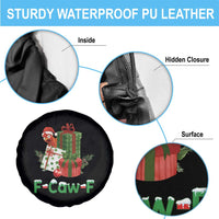 F Caw F Chicken Spare Tire Cover Funny Farm Life Holiday Gift - Wonder Print Shop