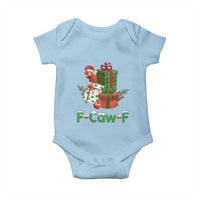 F Caw F Chicken Baby Onesie Funny Farm Life Holiday Gift - Wonder Print Shop