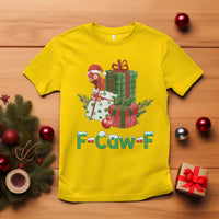 F Caw F Chicken T Shirt Funny Farm Life Holiday Gift - Wonder Print Shop