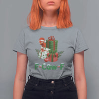 F Caw F Chicken T Shirt For Women Funny Farm Life Holiday Gift - Wonder Print Shop