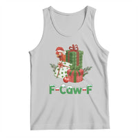 F Caw F Chicken Tank Top Funny Farm Life Holiday Gift - Wonder Print Shop