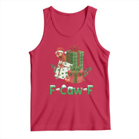 F Caw F Chicken Tank Top Funny Farm Life Holiday Gift - Wonder Print Shop