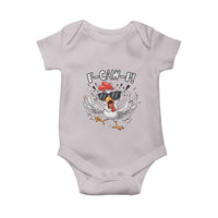 Funny F Caw F Chicken Sarcastic Joke Gift Baby Onesie - Wonder Print Shop