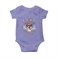 Funny F Caw F Chicken Sarcastic Joke Gift Baby Onesie - Wonder Print Shop