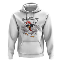Funny F Caw F Chicken Sarcastic Joke Gift Hoodie - Wonder Print Shop