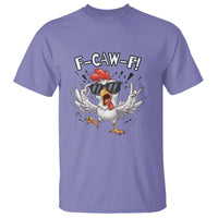 Funny F Caw F Chicken Sarcastic Joke Gift T Shirt - Wonder Print Shop