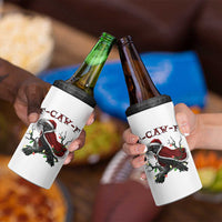 F Caw F Raven Sarcastic Joke 4 in 1 Can Cooler Tumbler Holiday Gag Gift - Wonder Print Shop