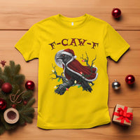 F Caw F Raven Sarcastic Joke T Shirt Holiday Gag Gift - Wonder Print Shop
