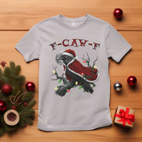 F Caw F Raven Sarcastic Joke T Shirt Holiday Gag Gift - Wonder Print Shop